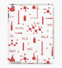 Scientific pattern. Chemistry, biology, medicine. iPad Case/Skin