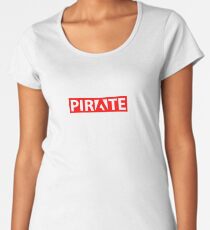 adobe pirate Women's Premium T-Shirt