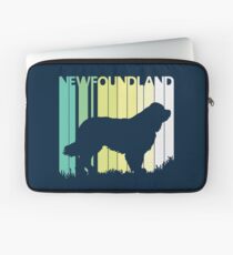 Cute Newfoundland Silhouette Laptop Sleeve