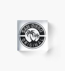 San Diego Original Acrylic Block
