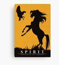 Spirit : Stallion of the Cimarron Minimalist Canvas Print