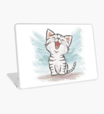American Shorthair happy Laptop Skin