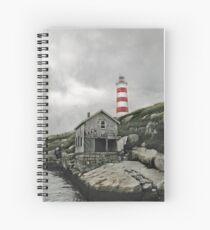 Abandoned - The Sambro Island Lighthouse Spiral Notebook