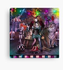 Le cirque de monstres Canvas Print