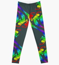Legging Patrón de ondas del orgullo