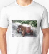 Vintage go cart, pedal car, billycart - red Unisex T-Shirt