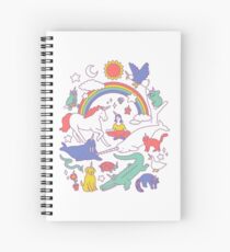 Cuaderno de espiral Unicornios
