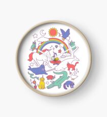 Unicorns! Clock