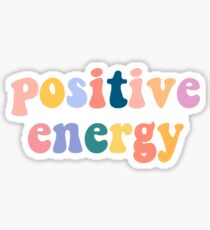 Pegatina Energía positiva