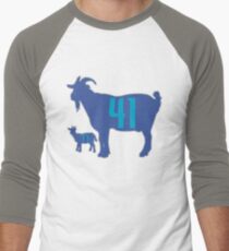 The GOAT - City Edition Dirk Nowitzki and Luka Doncic Men's Baseball ¾ T-Shirt