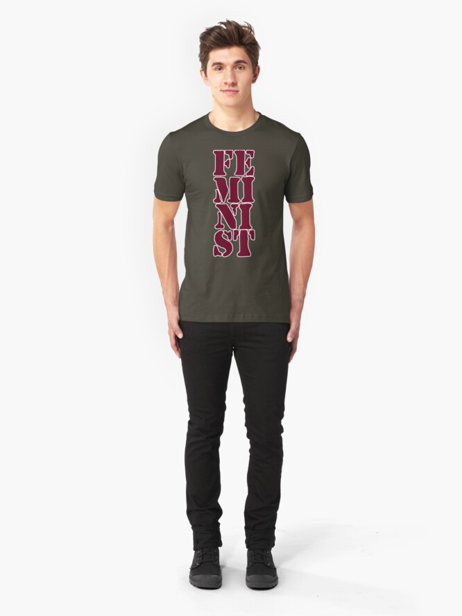 Alternate view of Feminist Slim Fit T-Shirt
