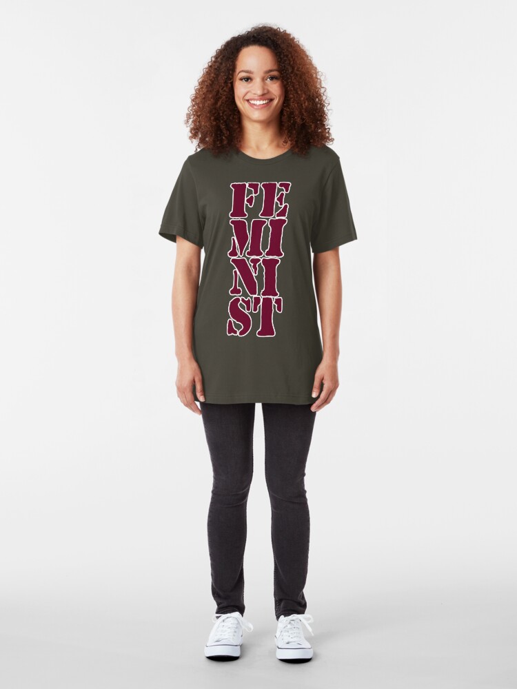 Alternate view of Feminist Slim Fit T-Shirt