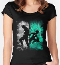 Einer für alle Tailliertes Rundhals-Shirt