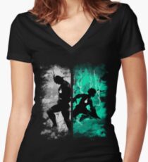 One For All Women's Fitted V-Neck T-Shirt