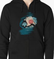 Sunrise Zipped Hoodie