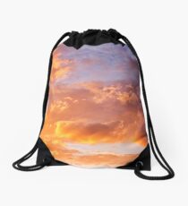 The Golden Sky Drawstring Bag