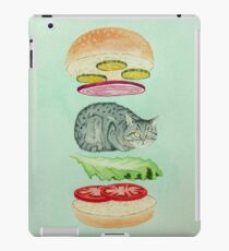 Catsup - Cat Burger Delight! iPad Case/Skin