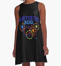 Artistic soul - T-Shirt A-Line Dress