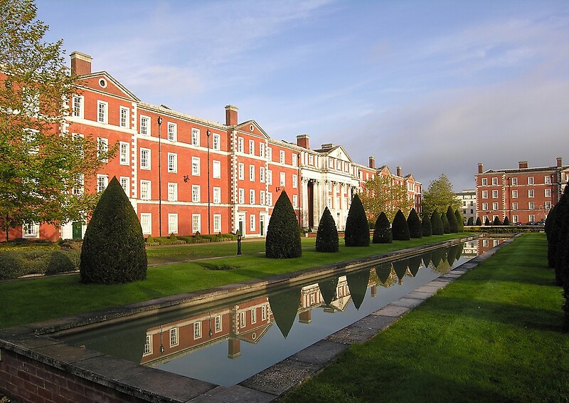 "Early morning, The King's House, Peninsula Barracks, Winchester
