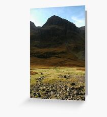Dark Peak Greeting Card