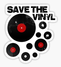 Save The Vinyl Sticker