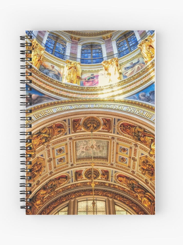 Cathedral Ceiling Painting Spiral Notebook