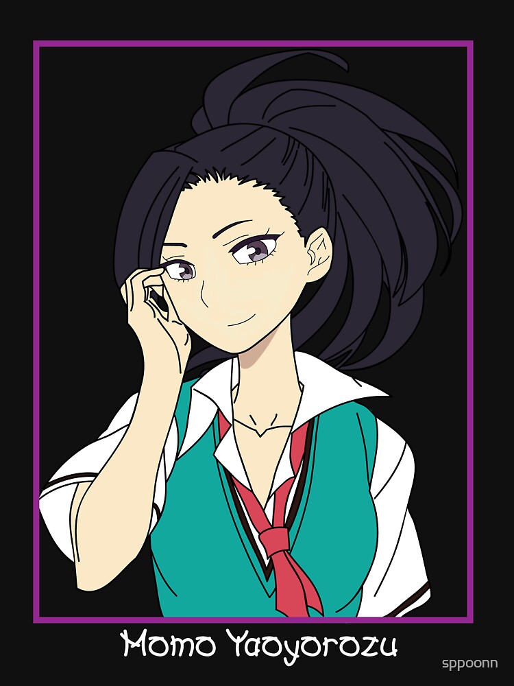 momo yaoyorozu shirt