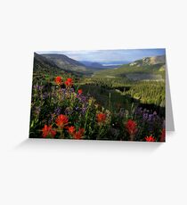 Bighorn Pass Greeting Card