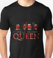 Queen vintage grunge Bohemian Rhapsody Unisex T-Shirt