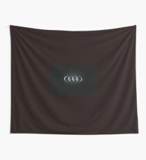 Audi logo wallpaper Wall Tapestry