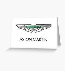 Aston Martin logo Greeting Card