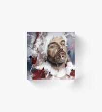 Bad Santa Acrylic Block