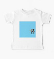 Pulp Fiction 8 Bit Pixel Illustration Baby Tee