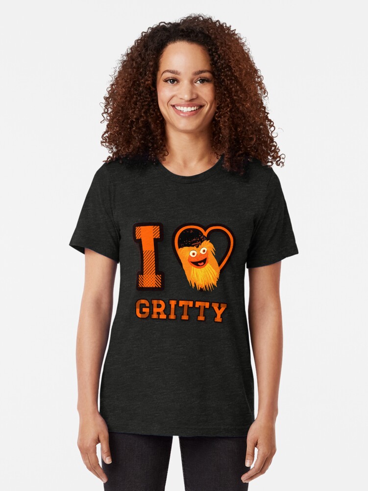 Vista alternativa de Camiseta de tejido mixto Amo a Gritty