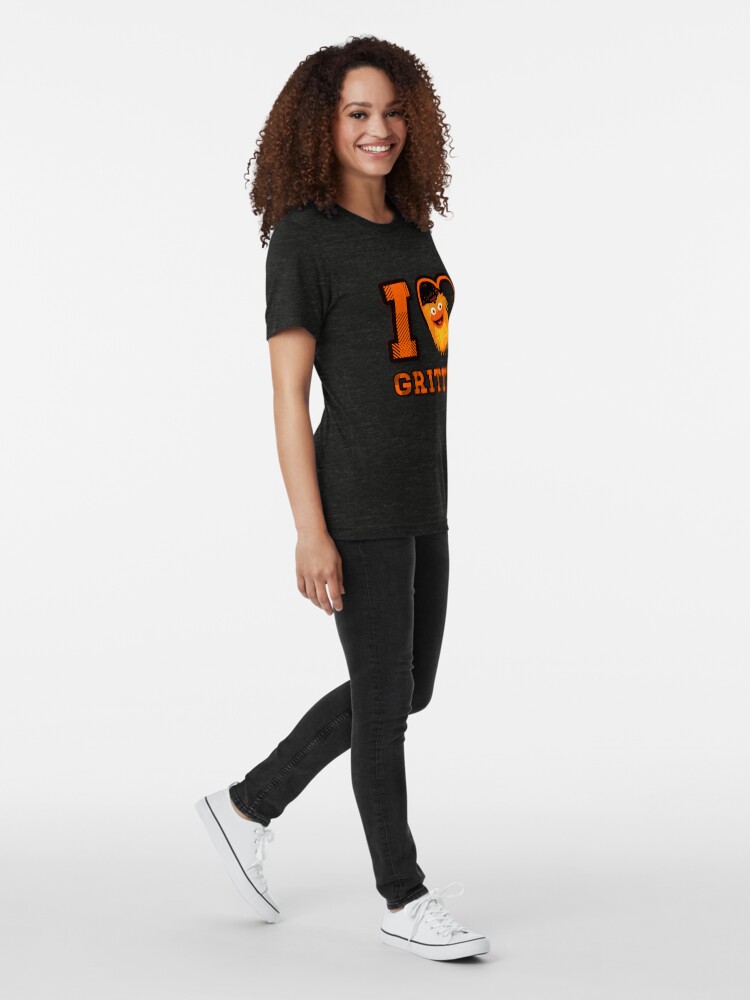Vista alternativa de Camiseta de tejido mixto Amo a Gritty