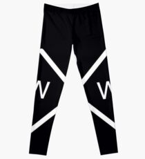 black why dont logo - Leggings