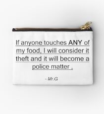 Mr G - Food Studio Pouch