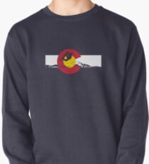 Snowboarder - Colorado Flag Sweatshirt