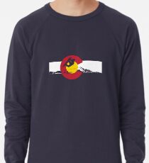 Snowboarder - Colorado Flag Lightweight Sweatshirt