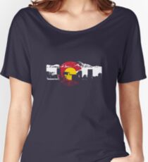 Denver Skyline - Colorado Flag Women's Relaxed Fit T-Shirt