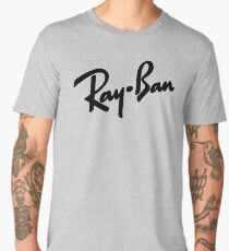 Ray Bans Logo Men's Premium T-Shirt