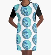 Bioluminescence Graphic T-Shirt Dress