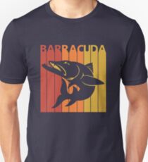 Vintage Retro Barracuda Fish Unisex T-Shirt
