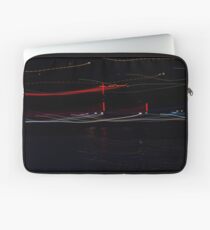 Abstract lights in a urban view during the night Laptop Sleeve