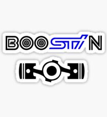 booSTIn Blue Sticker
