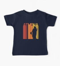 Vintage Retro Greek Goddess Athena Baby Tee