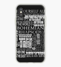 BOHEMIAN RHAPSODY LYRICS iPhone Case