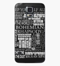 BOHEMIAN RHAPSODY LYRICS Case/Skin for Samsung Galaxy