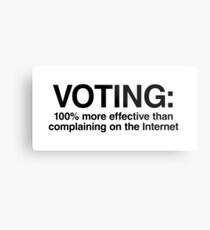 Voting Metal Print