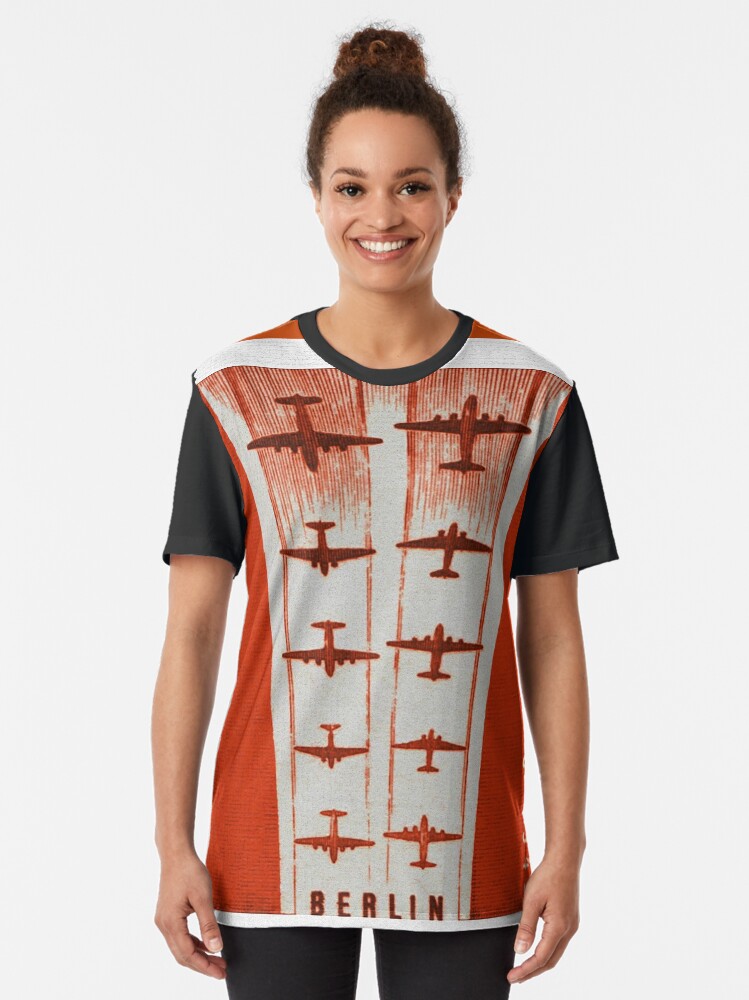 Alternate view of Berlin Airlift , 1948-1949 Graphic T-Shirt
